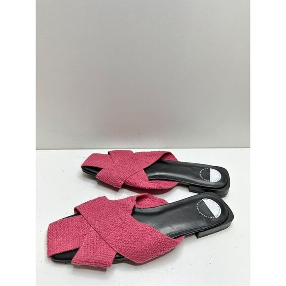 This is our other line mules Womens Size 7 Red Slip On Slide Shoes - Picture 4 of 7